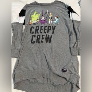 Gray Creepy Crew PJ Sweater